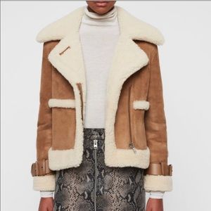 Allsaints Farley Shearling Jacket